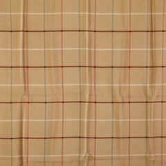 バーバリー チェック スカーフ ブラウン ベージュ マルチカラー シルク レディース BURBERRY 【中古】