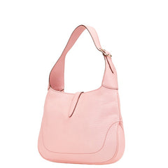 グッチ ニュージャッキー ワンショルダーバッグ ハンドバッグ 137335 ピンク レザー レディース GUCCI 【中古】