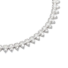 ノーブランド K18WG ホワイトゴールド ダイヤ2.00ct ブレスレット レディース no brand 【中古】