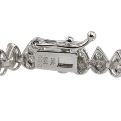 ノーブランド K18WG ホワイトゴールド ダイヤ2.00ct ブレスレット レディース no brand 【中古】