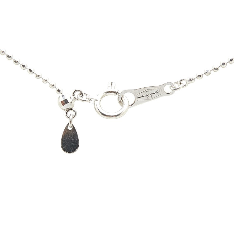 K18WG ホワイトゴールド ダイヤ0.70ct LA Soma ラ ソマ ネックレス レディース 【中古】