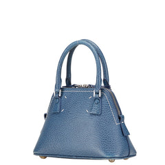 マルタンマルジェラ メゾンマルジェラ ハンドバッグ ショルダーバッグ 2WAY ブルー レザー レディース MARTIN MARGIELA 【中古】