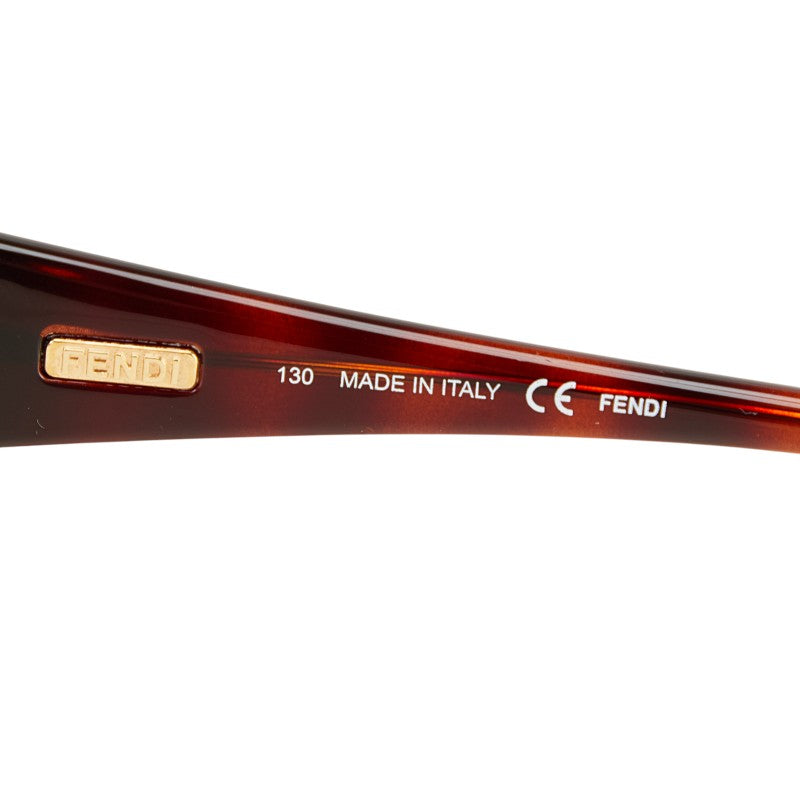 フェンディ サングラス FS5303A ブラウン プラスチック レディース FENDI 【中古】