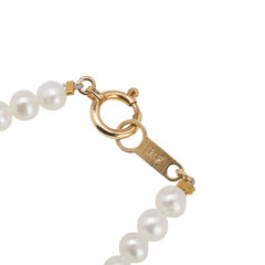 ノーブランド K18YG イエローゴールド パール ネックレス レディース no brand 【中古】