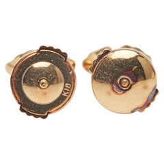 ノーブランド スタッドピアス K18 ゴールド レディース no brand 【中古】