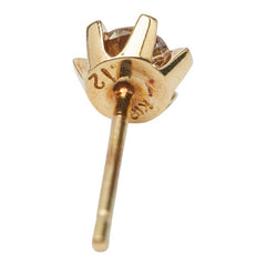 ノーブランド K18 ゴールド ダイヤ0.24ct ピアス レディース no brand 【中古】