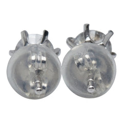 ノーブランド K18WG ホワイトゴールド ダイヤモンド0.397ct ピアス レディース no brand 【中古】