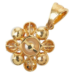 ノーブランド K18YG イエローゴールド ダイヤ0.16ct ペンダントトップ レディース no brand 【中古】