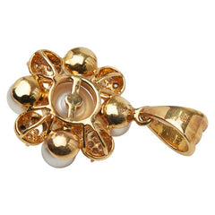 ノーブランド K18YG イエローゴールド ダイヤ0.16ct ペンダントトップ レディース no brand 【中古】