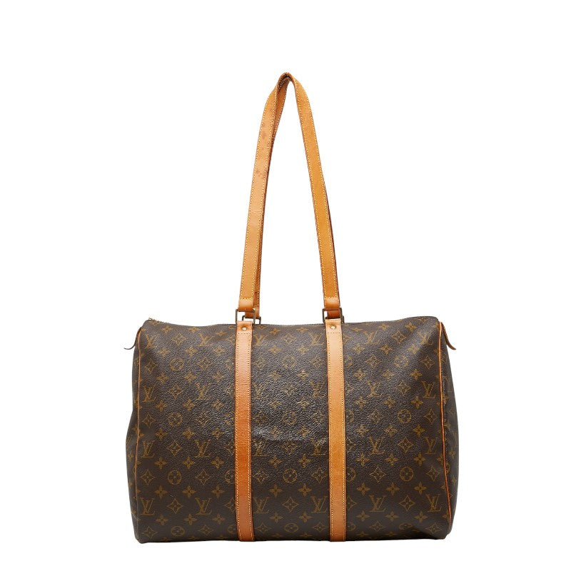 ルイ ヴィトン モノグラム フラネリー45 ショルダーバッグ トートバッグ M51115 ブラウン PVC レザー レディース LOUIS VUITTON 【中古】