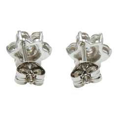 ノーブランド Pt900 プラチナ ダイヤ0.38ct スタッドピアス レディース no brand 【中古】