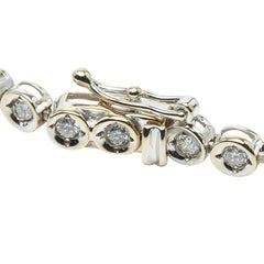 ノーブランド ブレスレット K18WG ホワイトゴールド レディース no brand 【中古】