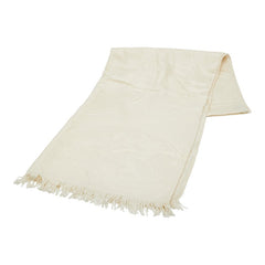 エルメス ニュー リブリス ストール アイボリー カシミヤ シルク レディース HERMES 【中古】