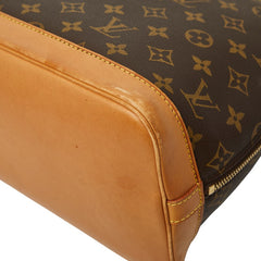 ルイ ヴィトン モノグラム アルマ ハンドバッグ M51130 ブラウン PVC レザー レディース LOUIS VUITTON 【中古】