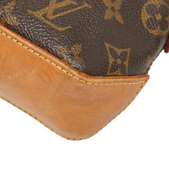ルイ ヴィトン モノグラム トロター 斜め掛け ショルダーバッグ M51240 ブラウン PVC レザー レディース LOUIS VUITTON 【中古】