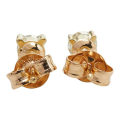 K18YG イエローゴールド ダイヤ0.26ct スタッドピアス ピアス レディース 【中古】