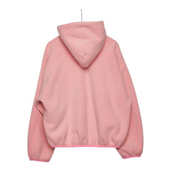アレキサンダーワン ロゴ フリース プルオーバー パーカー UCC1231608 ピンク ポリエステル レディース Alexander Wang 【中古】