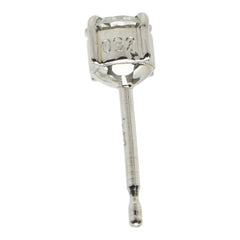 Pt900 プラチナ ダイヤモンド ダイヤ0.62ct スタッドピアス ピアス レディース 中古