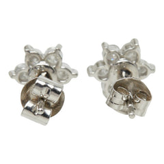 Pt900 プラチナ ダイヤモンド ダイヤ0.50ct スノーモチーフ ピアス レディース 中古