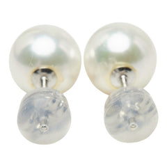 Pt900 プラチナ アコヤ真珠 アコヤパール8.1~8.2mm ピアス レディース 中古