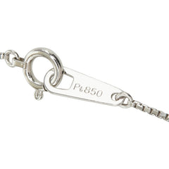 ピンクダイヤモンド ダイヤモンド Pt900 プラチナ/Pt850 プラチナ ダイヤ0.50ct フラワーモチーフ ペンダント ネックレス レディース 中古