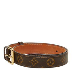 ルイ ヴィトン モノグラム サンチュール ベルト サイズ75/30 M9274 ブラウン PVC レディース LOUIS VUITTON 中古