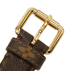 ルイ ヴィトン モノグラム サンチュール ベルト サイズ75/30 M9274 ブラウン PVC レディース LOUIS VUITTON 中古