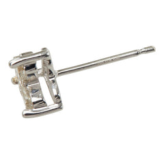 ダイヤモンド K18WG ホワイトゴールド ダイヤ0.50ct ハートモチーフ ピアス レディース 中古