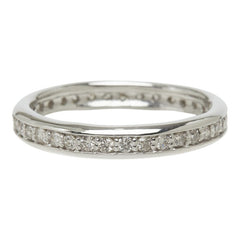 ダイヤモンド Pt900 プラチナ ダイヤ0.50ct フルエタニティ リング 指輪 レディース 11.5号 中古