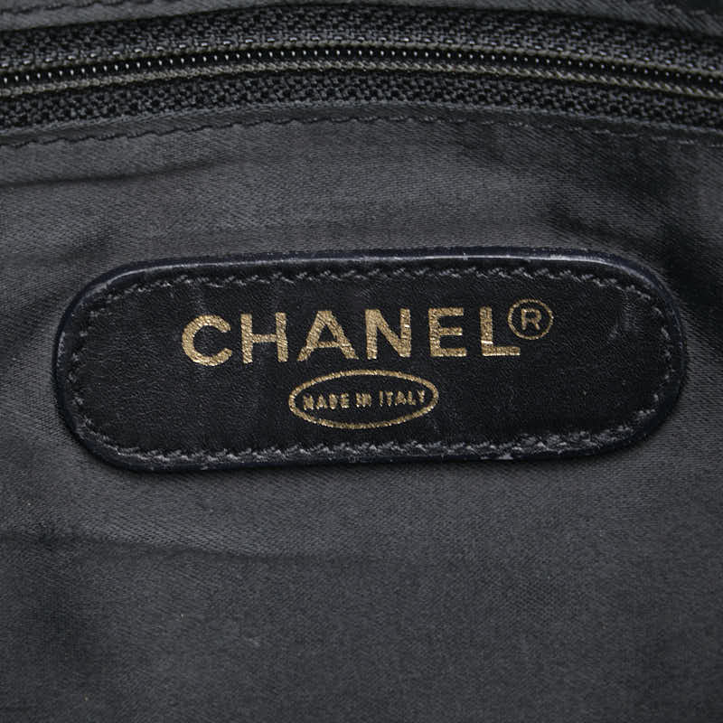 シャネル ココマーク ボストンバッグ ショルダーバッグ 2WAY ブラック キャビアスキン レディース CHANEL 【中古】
