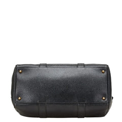 シャネル ココマーク ボストンバッグ ショルダーバッグ 2WAY ブラック キャビアスキン レディース CHANEL 【中古】