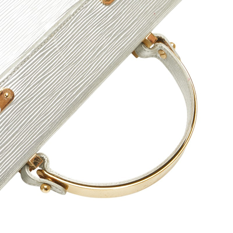 ルイ ヴィトン エピ ギャラクシア ハンドバッグ M92183 シルバー レザー レディース LOUIS VUITTON 【中古】