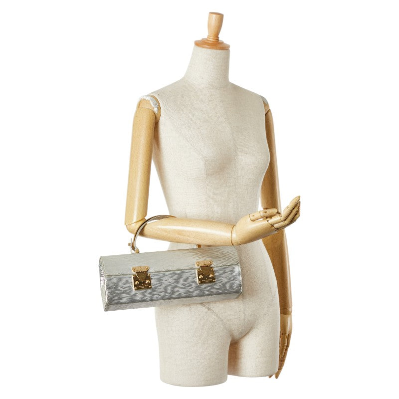 ルイ ヴィトン エピ ギャラクシア ハンドバッグ M92183 シルバー レザー レディース LOUIS VUITTON 【中古】