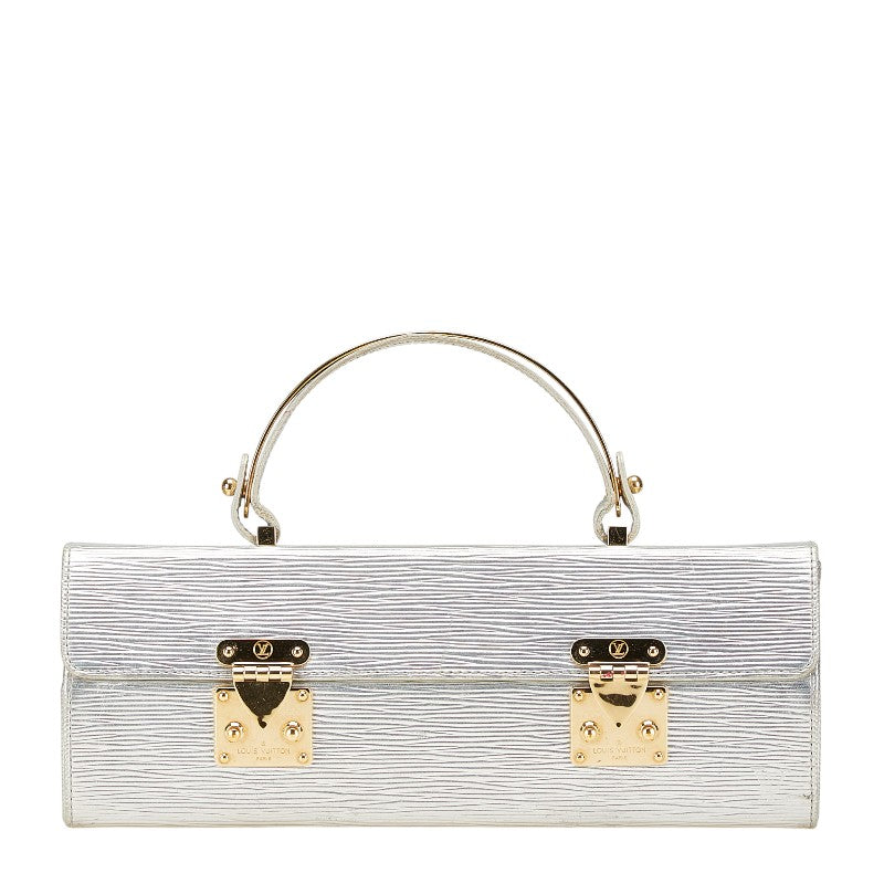 ルイ ヴィトン エピ ギャラクシア ハンドバッグ M92183 シルバー レザー レディース LOUIS VUITTON 【中古】