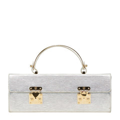 ルイ ヴィトン エピ ギャラクシア ハンドバッグ M92183 シルバー レザー レディース LOUIS VUITTON 【中古】