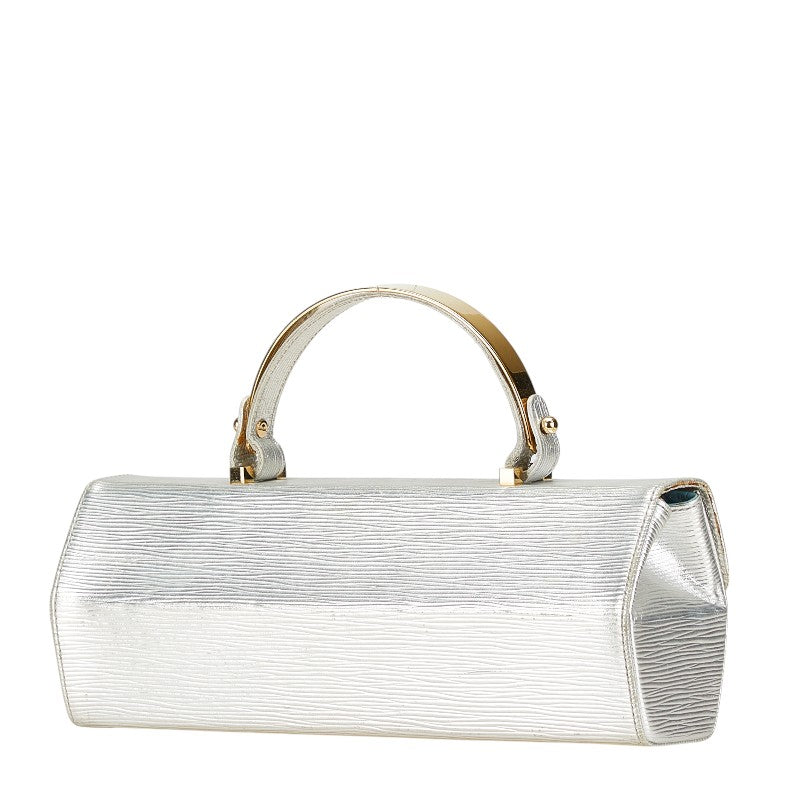 ルイ ヴィトン エピ ギャラクシア ハンドバッグ M92183 シルバー レザー レディース LOUIS VUITTON 【中古】