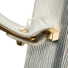 ルイ ヴィトン エピ ギャラクシア ハンドバッグ M92183 シルバー レザー レディース LOUIS VUITTON 【中古】