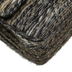 シャネル マトラッセ ココマーク ダブルフラップ チェーン ショルダーバッグ ハンドバッグ ブラック マルチカラー ツイード レザー レディース CHANEL 【中古】