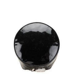 シャネル ノベルティ ショルダーバッグ ブラック ホワイト パテントレザー レディース CHANEL 【中古】