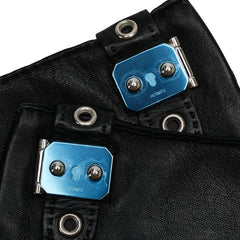エルメス グローブ #8 ブラック レザー メンズ HERMES 【中古】