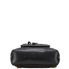 シャネル マトラッセ ココマーク ゴールド金具 チェーン リュック バックパック ブラック ラムスキン レディース CHANEL 【中古】