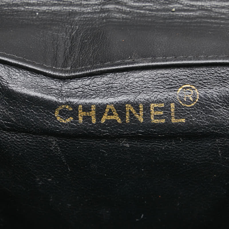 シャネル マトラッセ ココマーク ゴールド金具 チェーン リュック バックパック ブラック ラムスキン レディース CHANEL 【中古】