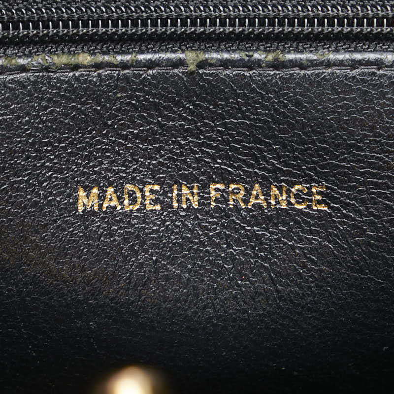 シャネル マトラッセ ココマーク チェーン トートバッグ ワンショルダーバッグ ブラック キャビアスキン レディース CHANEL 【中古】