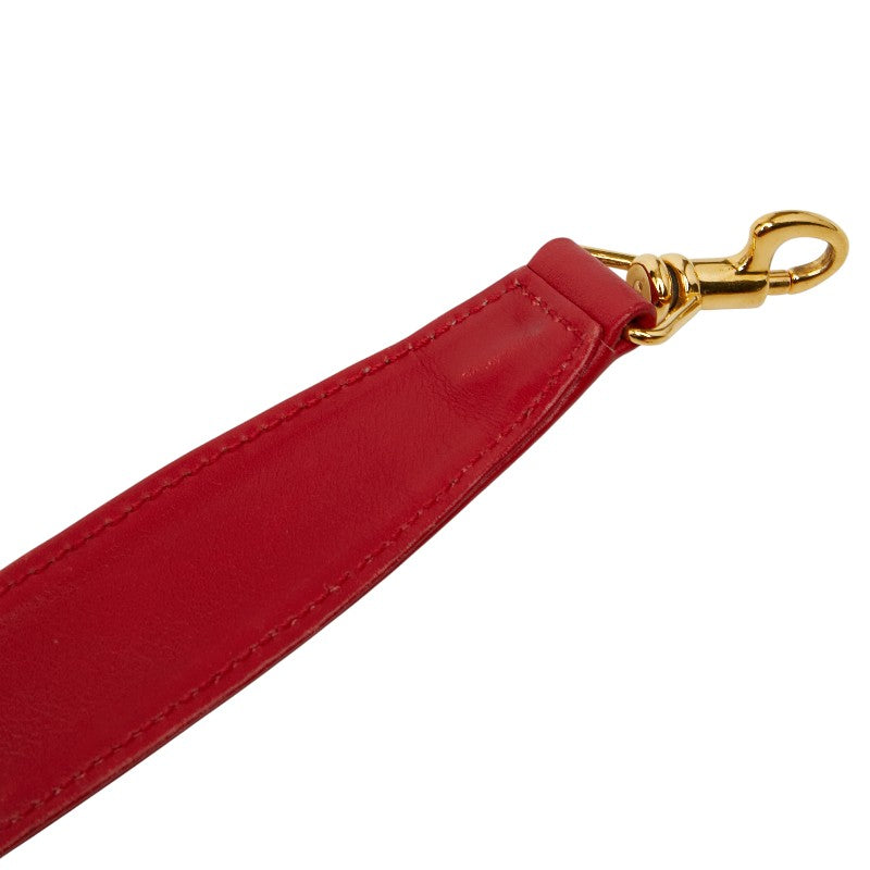 グッチ オールドグッチ バンブー ハンドバッグ ショルダーバッグ 2WAY 001 01 0633 レッド レザー レディース GUCCI 【中古】