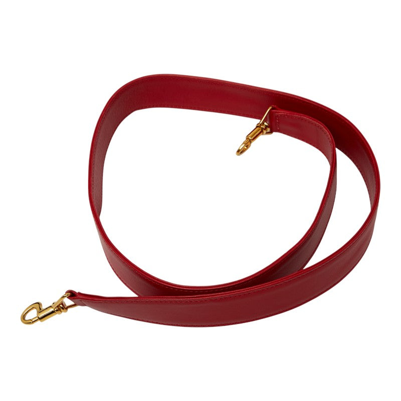 グッチ オールドグッチ バンブー ハンドバッグ ショルダーバッグ 2WAY 001 01 0633 レッド レザー レディース GUCCI 【中古】