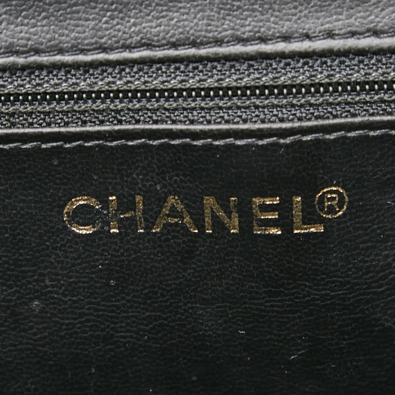 シャネル ビコローレ バニティバッグ ショルダーバッグ 2WAY ブラック ラムスキン レディース CHANEL 【中古】
