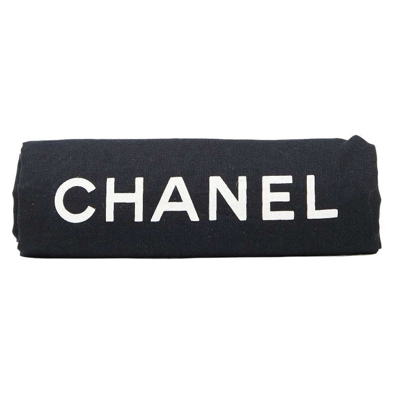 シャネル ココマーク マトラッセ 巾着型 チェーン ショルダーバッグ ブラック ラムスキン レディース CHANEL 【中古】