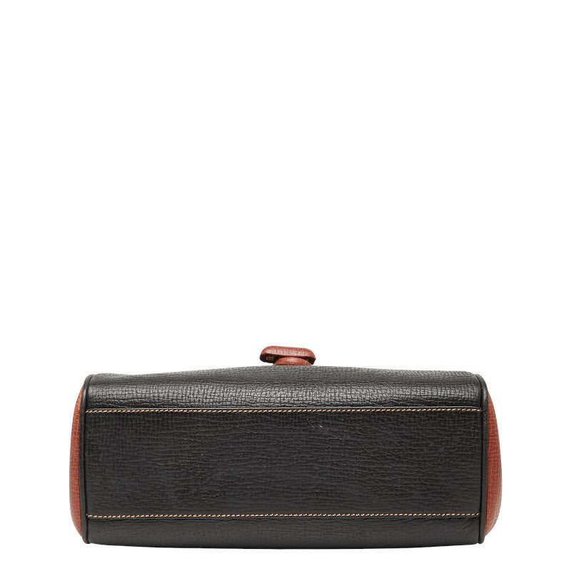 ロエベ ハンドバッグ ショルダーバッグ 2WAY ブラック ブラウン レザー レディース LOEWE 【中古】