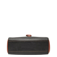 ロエベ ハンドバッグ ショルダーバッグ 2WAY ブラック ブラウン レザー レディース LOEWE 【中古】