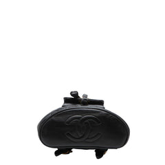シャネル ココマーク マトラッセ ミニリュック バックパック A10177 ブラック ラムスキン レディース CHANEL 【中古】